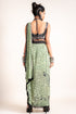 Pre-Draped Sari With Blouse Set